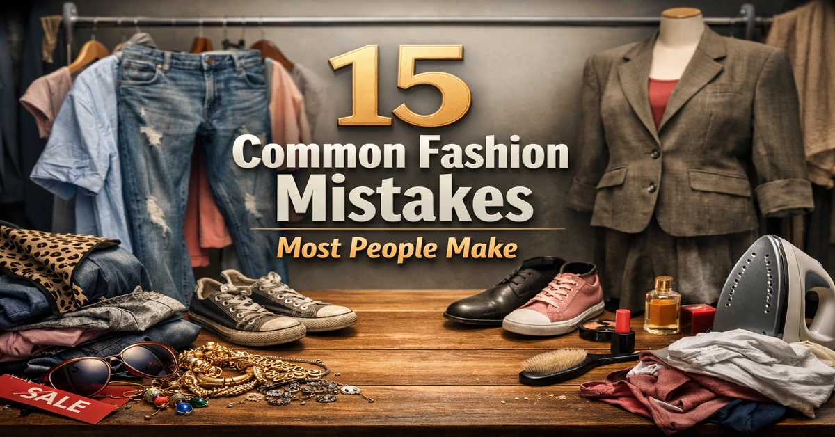 15 Common Fashion Mistakes Most People Make