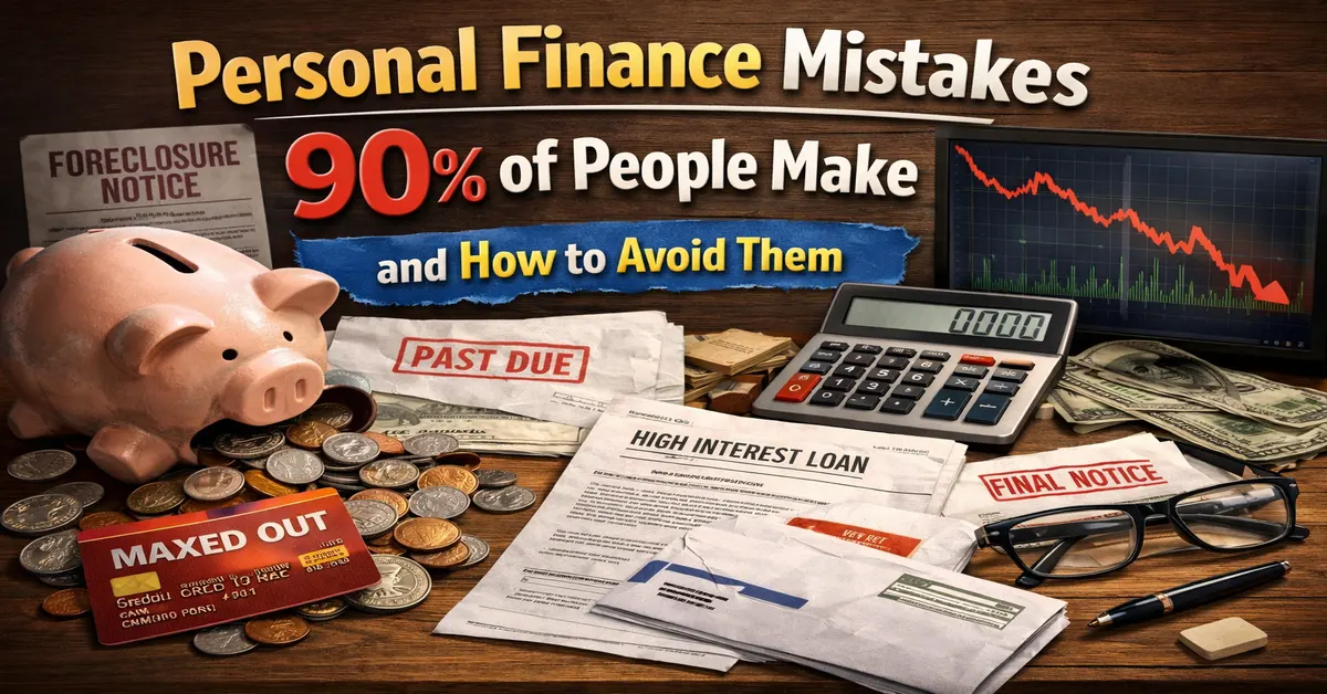 Personal Finance Mistakes 90% of People Make and How to Avoid Them