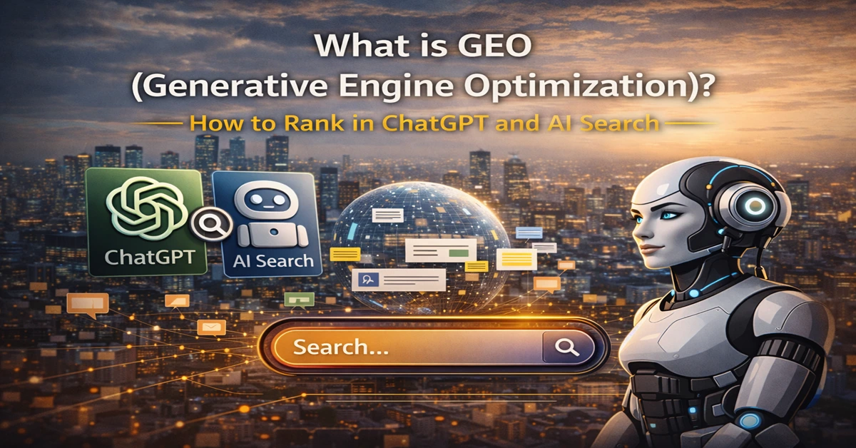 What is GEO (Generative Engine Optimization)? How to Rank in Chat GPT and AI Search