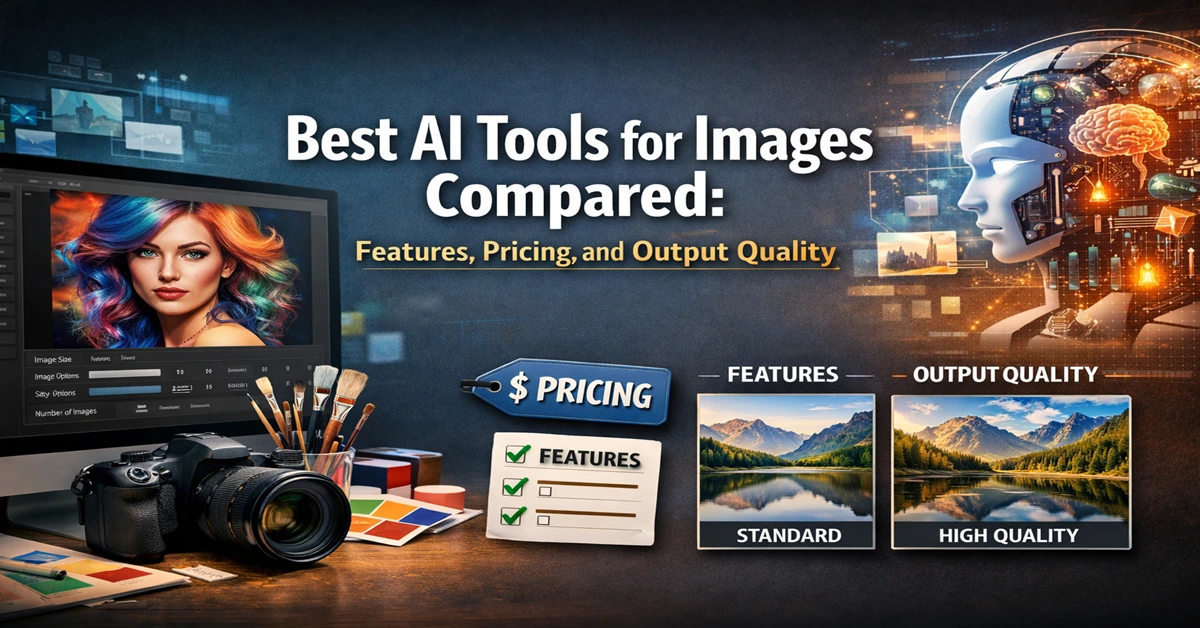 Best AI Tools for Images Compared: Features, Pricing, and Output Quality