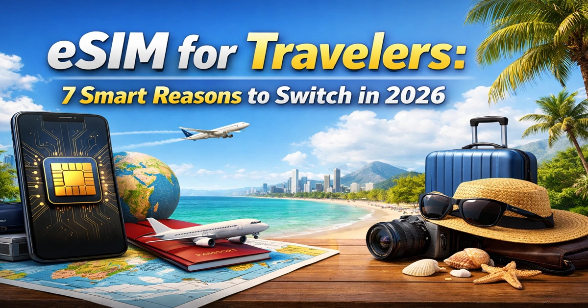 eSIM for Travelers: 7 Smart Reasons to Switch in 2026