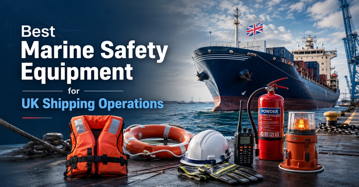 Best Marine Safety Equipment for UK Shipping Operations