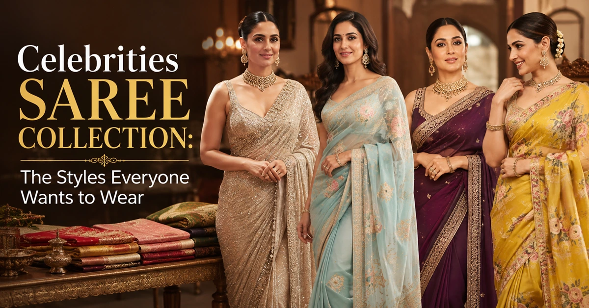Celebrities Saree Collection - Celebrity Drapes